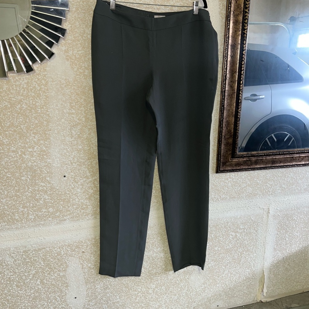 Armani Charcoal Gray Slim Fit Pants